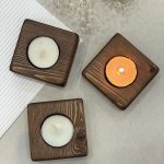 جاشمعی وارمردار چوبی