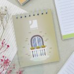 دفترچه همراه طرح پنجره