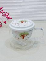 لیوان دمنوش پیرکس طرح درخت